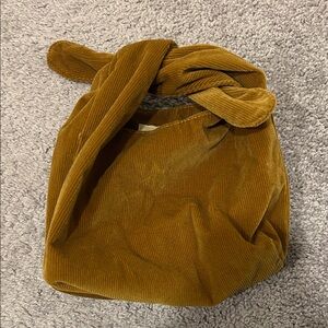 MERIT Corduroy Knot Handle Bag